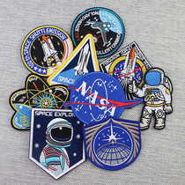 NASA badge NASA Discovery Apollo astronaut Velcro armband embroidery cloth