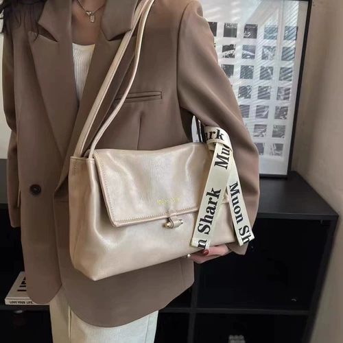 Универсальная сумка через плечо, вместительная и большая сумка на одно плечо, изысканный стиль