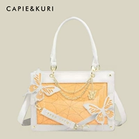 Белая апельсиновая бабочка + галстука версия