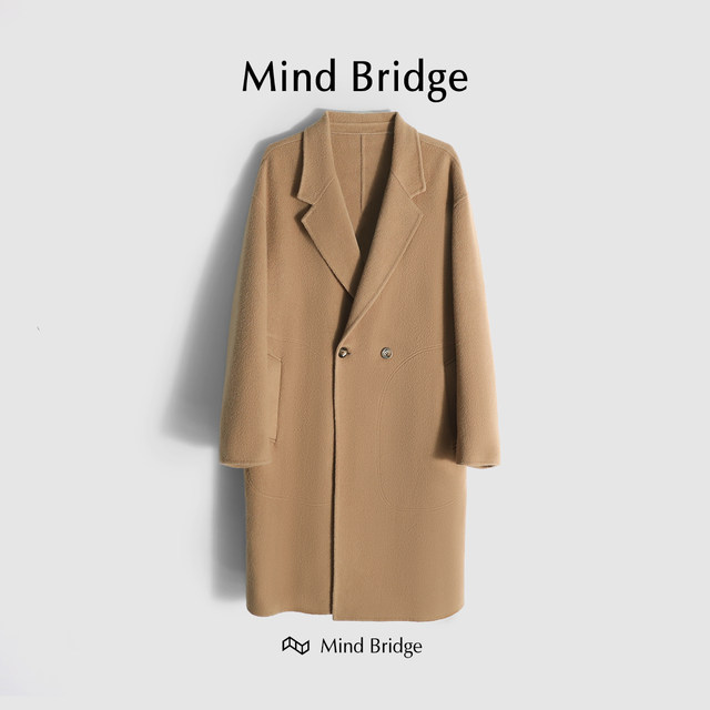 MindBridge Woolen Wool Coat Windproof and Warm