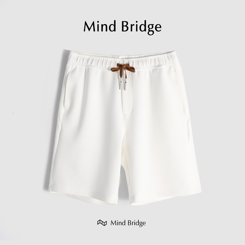 Mindbridge【Understated Sexy】Summer Sports and Leisure High Elasticity Men's Shorts Loose Fit M4142