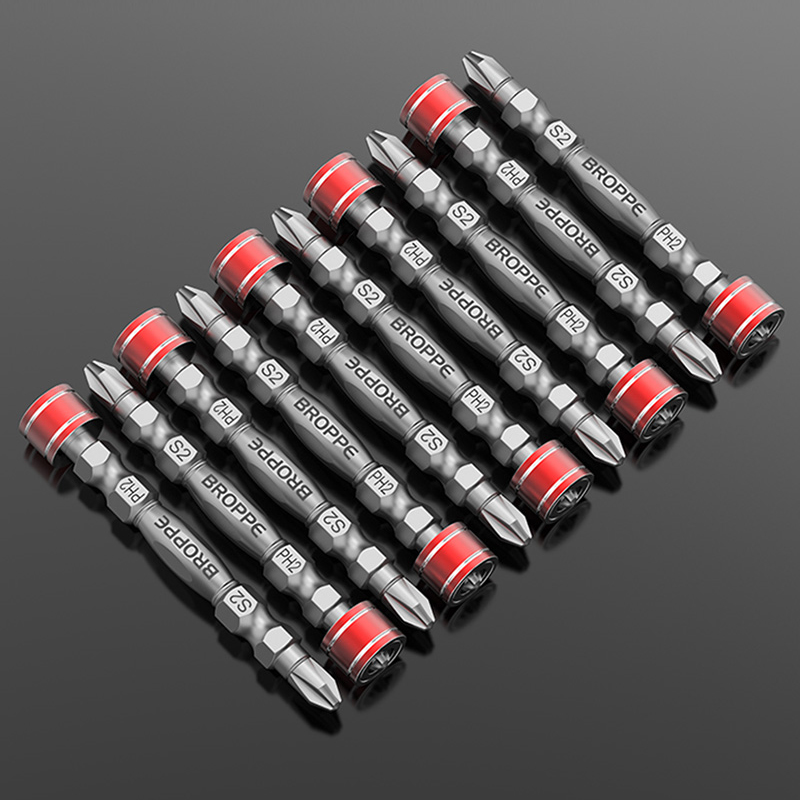 Electric Screw Driver Strong Magnetic Batch Head Cross Special Level Magnetic Hexagon Electric Drill Magnetic Ring High Hardness Suit Wind Cape