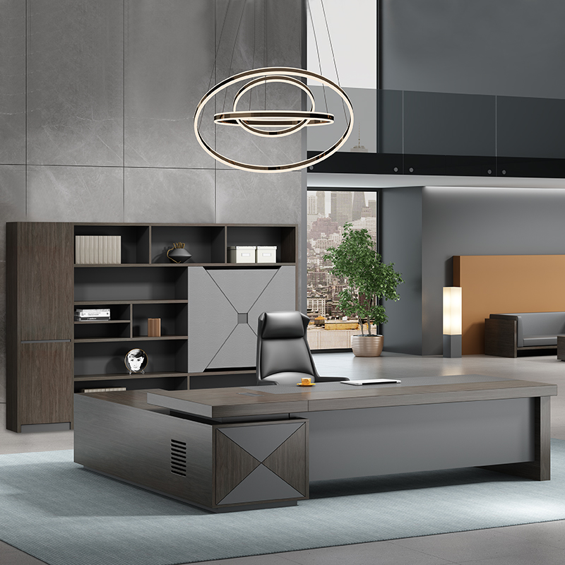 Boss Table Minimalist Modern Light Extravagant Single President Table Big Bandae Big Board Table And Chairs Portfolio Furniture Manager Desk