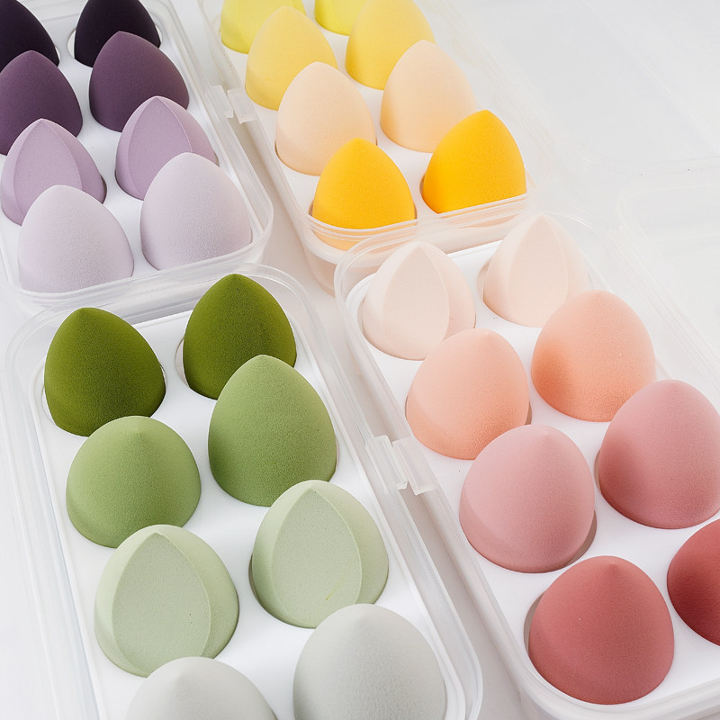 Make-up eggs do not eat powder Make-up eggs Make-up sponge eggs Super soft puff storage box set Dry and wet dual-use Li Jiaqi