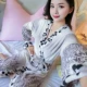 Áo ngủ nhung san hô ngọt ngào mùa thu và mùa đông đồ ngủ phụ nữ dài tay dày áo flannel mùa đông có thể được mặc bên ngoài dịch vụ nhà đầm ngủ nữ