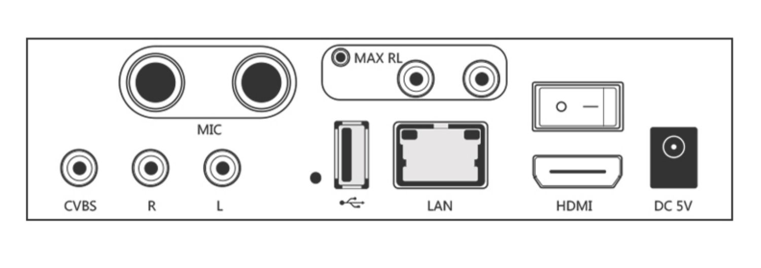 bộ phát wifi ko dây Lingyun Q9 mạng set-top box K Gebao KTV TV box máy nghe nhạc HD không dây - Trình phát TV thông minh máy phát wifi