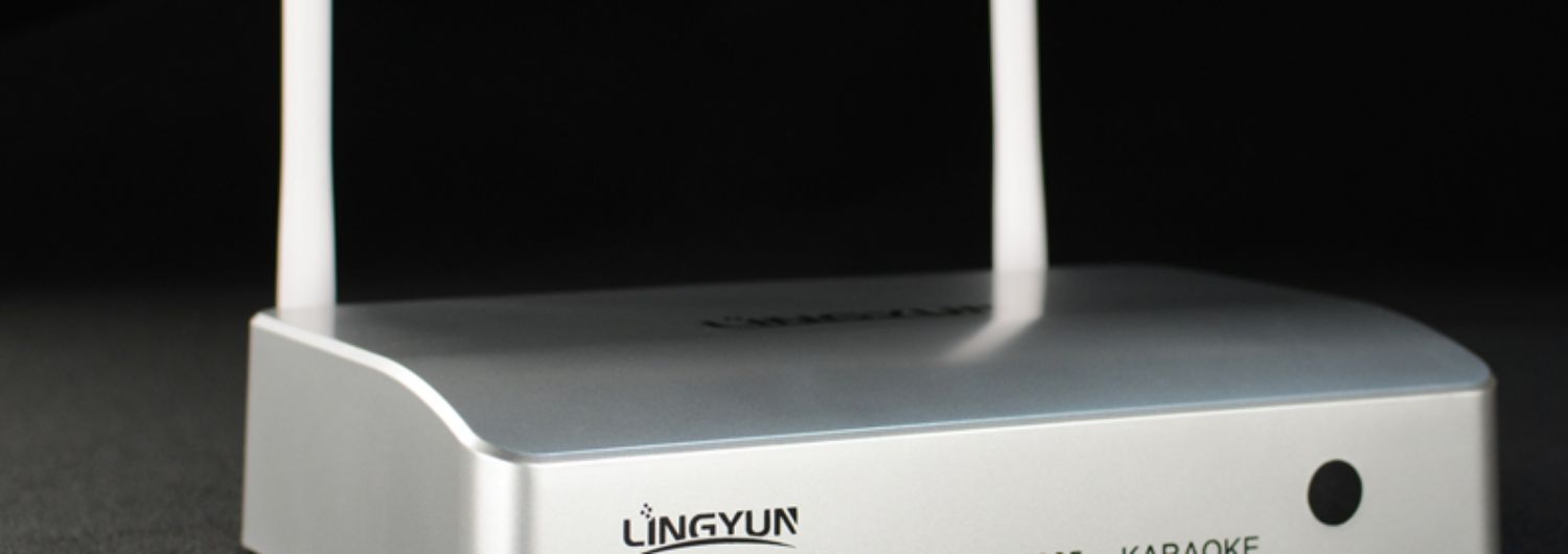 bộ phát wifi ko dây Lingyun Q9 mạng set-top box K Gebao KTV TV box máy nghe nhạc HD không dây - Trình phát TV thông minh máy phát wifi