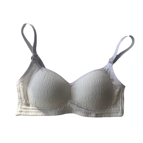 Милый брендовый кремовый атмосферный дышащий бюстгальтер пуш-ап, бюстгальтер-топ