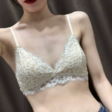 Кружевное летнее тонкое нижнее белье, бюстгальтер без косточек, ультратонкий бюстгалтер, французский стиль, красивая спина