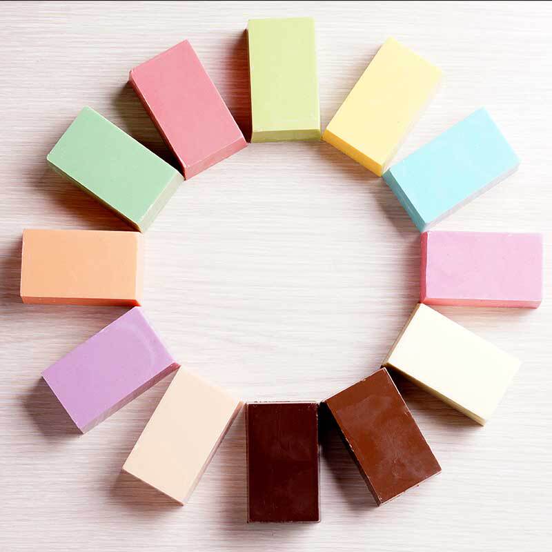 Chocolate Blocks, Colorful Bricks, Chocolate Ingredients for Baking, Coating Cakes, Donuts, and Lollipops