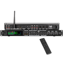 得普声FBX-4效果器KTV防啸叫卡啦OK混音器均衡蓝牙USB播放