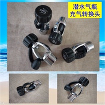 Special G5 8 quick connector for inflating diving cylinders technical diving Din to Yoke conversion head fire brigade