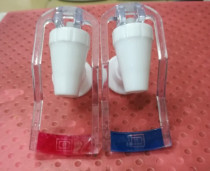 Water dispenser accessories faucet red and blue push Cup clink Cup inner silk push Cup type nozzle switch