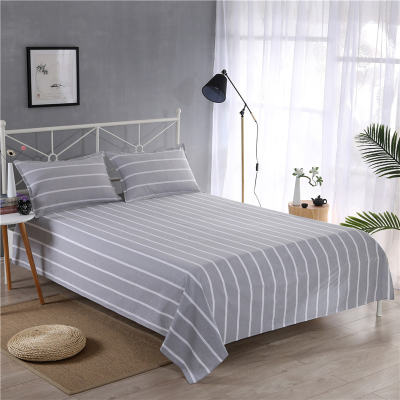 Xử lý hàng tồn kho quá khổ đơn gấp đôi vải thô cũ đơn mảnh 1.2 / 1.5 / 1.8 / 2.0 giường thấm mồ hôi - Khăn trải giường drap giường cotton