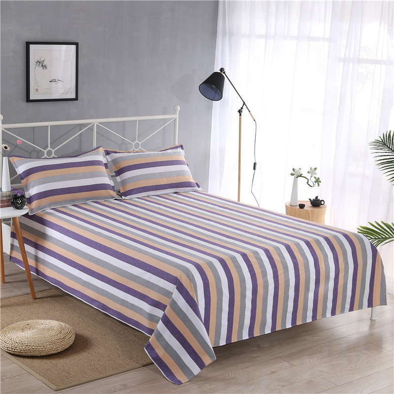 Xử lý hàng tồn kho quá khổ đơn gấp đôi vải thô cũ đơn mảnh 1.2 / 1.5 / 1.8 / 2.0 giường thấm mồ hôi - Khăn trải giường drap giường cotton