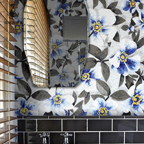 Cat Eye Minimalist Modern Toilet Mosaic Cut background wall Living room Aisle Genguan Puzzle Tile