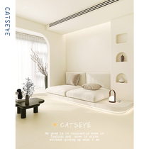 Cat Eye Japanese pale - colored living room soft microcement tiles in the silent wind bathroom matte floor tile wall tiles