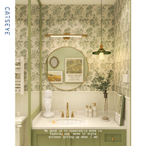 Cats eye retro bathroom tile plant small flower brick small fresh bathroom kitchen wall tile toilet floor tile