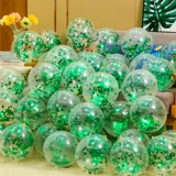 Прозрачные золотые блестки для ногтей, воздушный шар, вечернее платье, популярно в интернете