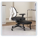 Стул со скрещенными ногами с двойной спинкой, удобный табурет-обезьянка, эргономичный стул для медитации на коленях, ленивый офисный диван, стул для сидения или сидения на корточках.