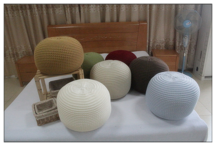 HRM handmade đan Peas ghế đệm futon ngồi ngồi xổm đạo cụ chụp ins tatami lười biếng - Ghế đệm / đệm Sofa đệm lót ghế