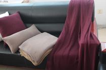 Value new summer new cotton wool blanket office air conditioning cover blanket decorative blanket