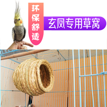 Xuanfeng parrot nest Bird Nest winter warm Xuanfeng special nest breeding Hatch supplies Golden Sun gray machine small toy