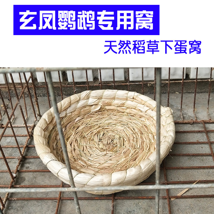 Xuanfeng bird nest natural grass nest winter warm cockatiel nest breeding sleeping quail winter bird supplies large