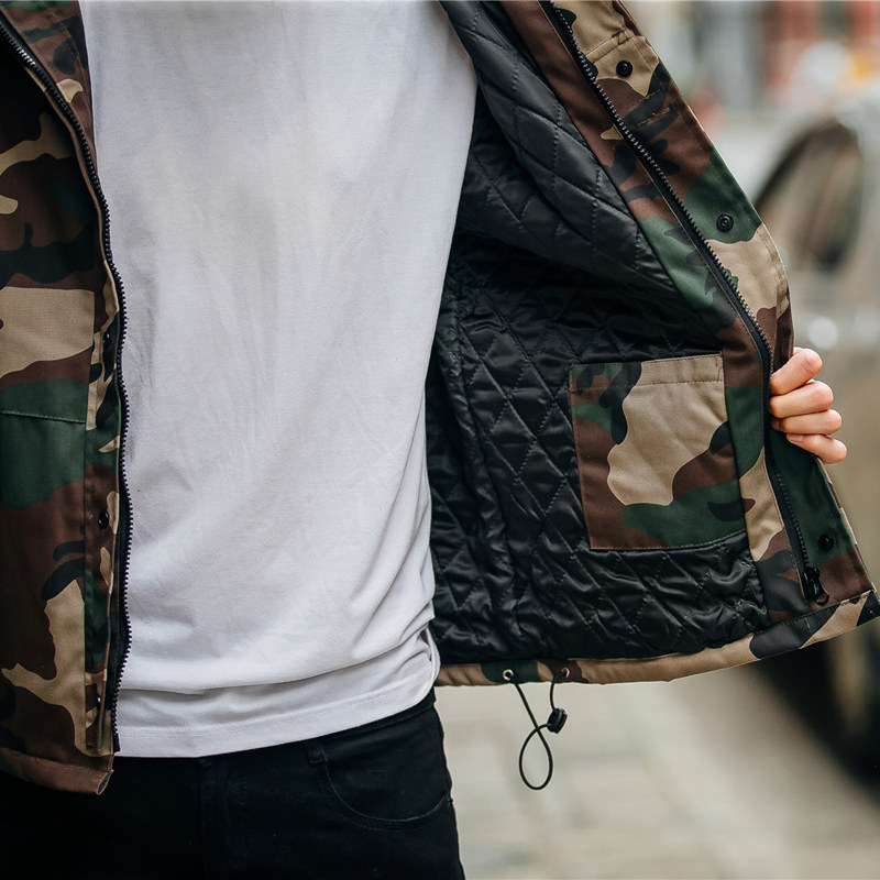 Blouson hiver pour homme en Polyester - Ref 3113056 Image 5