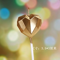 Свеча, цвета шампанского