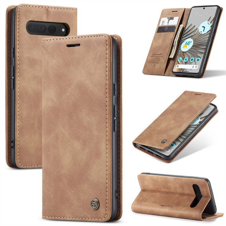 Card Holder Wallets Business Magnetic Wallets Folio Flip Synthetic Leather 8, 8 Pro Google Pixel Phone Case