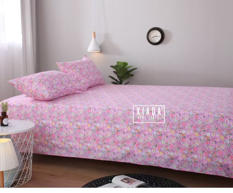Một mảnh khăn trải giường cotton bình dị hoa vải bông 1.5m1.82.0 mét nhỏ đôi tờ sinh viên độc thân - Khăn trải giường ga trải giường mát