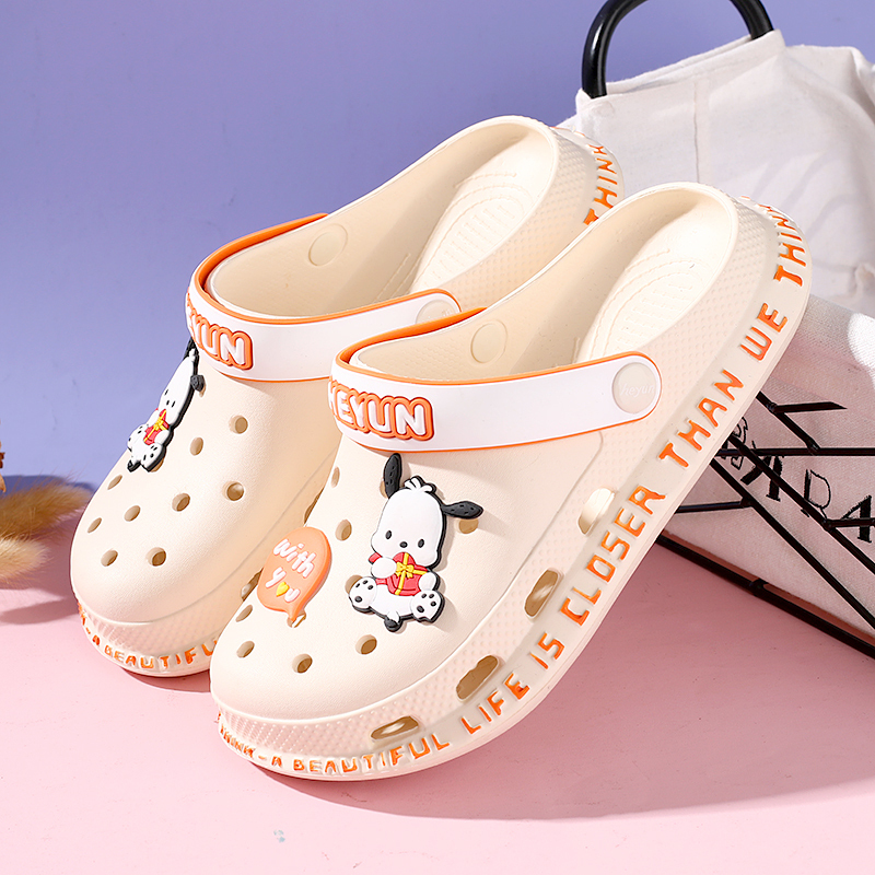 Women's Summer Clogs ins Trendy Outdoor Cute Non-Slip Soft-Soled Nurse Closed-Toe Half Slippers Internet Celebrity Casual Beach Shoes Women's Summer Clogs ins Trendy Outdoor Cute Non-Slip Soft-Soled Nurse Closed-Toe Half Slippers Internet Celebrity Casual Beach Shoes