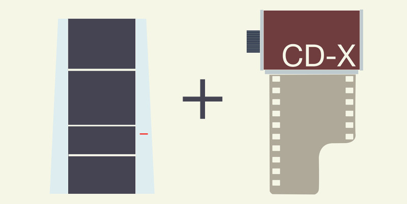 [Advertising Media] Cd-X + Hasselblad Processing/Color Enlargement in Darkroom