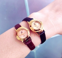 Stock Shanghai Watch Factory Foreign Trade Export Products New Rhonda Titanium Womens Round Vintage Leather Quartz Watch