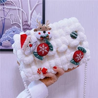 Упаковка из белого материала, бесплатная длинная жемчужная цепочка + руководство.