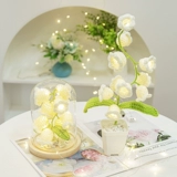 Плетеный ночник ручной работы, шерстяной крючок для вязания, орхидея, подарок на день рождения