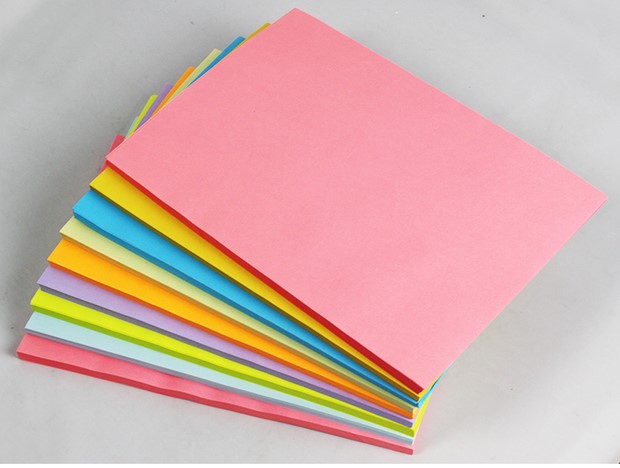 Giấy màu a4 màu thủ công origami trộn màu sao chép giấy trẻ em tự làm ngàn cần cẩu gấp giấy thủ công origami - Giấy văn phòng giấy a4 500 to