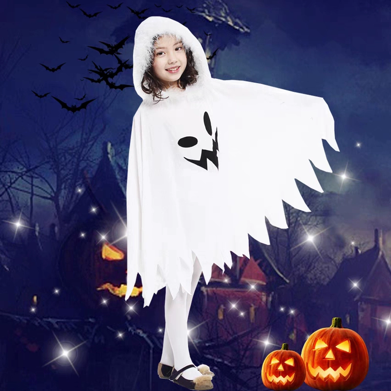 Halloween trẻ em trang phục bé gái hiệu suất áo choàng áo choàng phù thủy quần áo phù thủy nhỏ cos ăn mặc hiệu suất phù hợp với