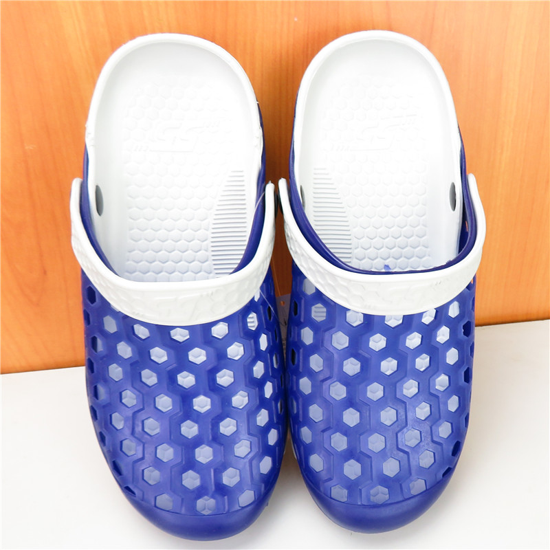 Giày sandal đế xuồng đế bệt đế bệt đi biển mùa hè đôi giày mô hình thạch vườn giày nam và nữ dép giày thể thao
