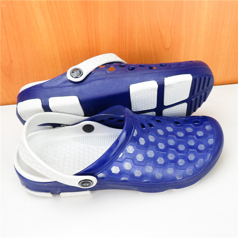 Giày sandal đế xuồng đế bệt đế bệt đi biển mùa hè đôi giày mô hình thạch vườn giày nam và nữ dép giày thể thao