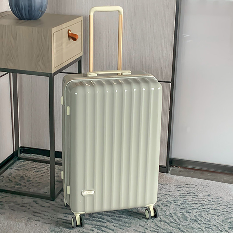 Ultra Light Suitcase Women's Day Department Suitcase Mute Universal Wheel Pull-Lever Box Student Male Boarding Box Pc Tide 20-inch 24