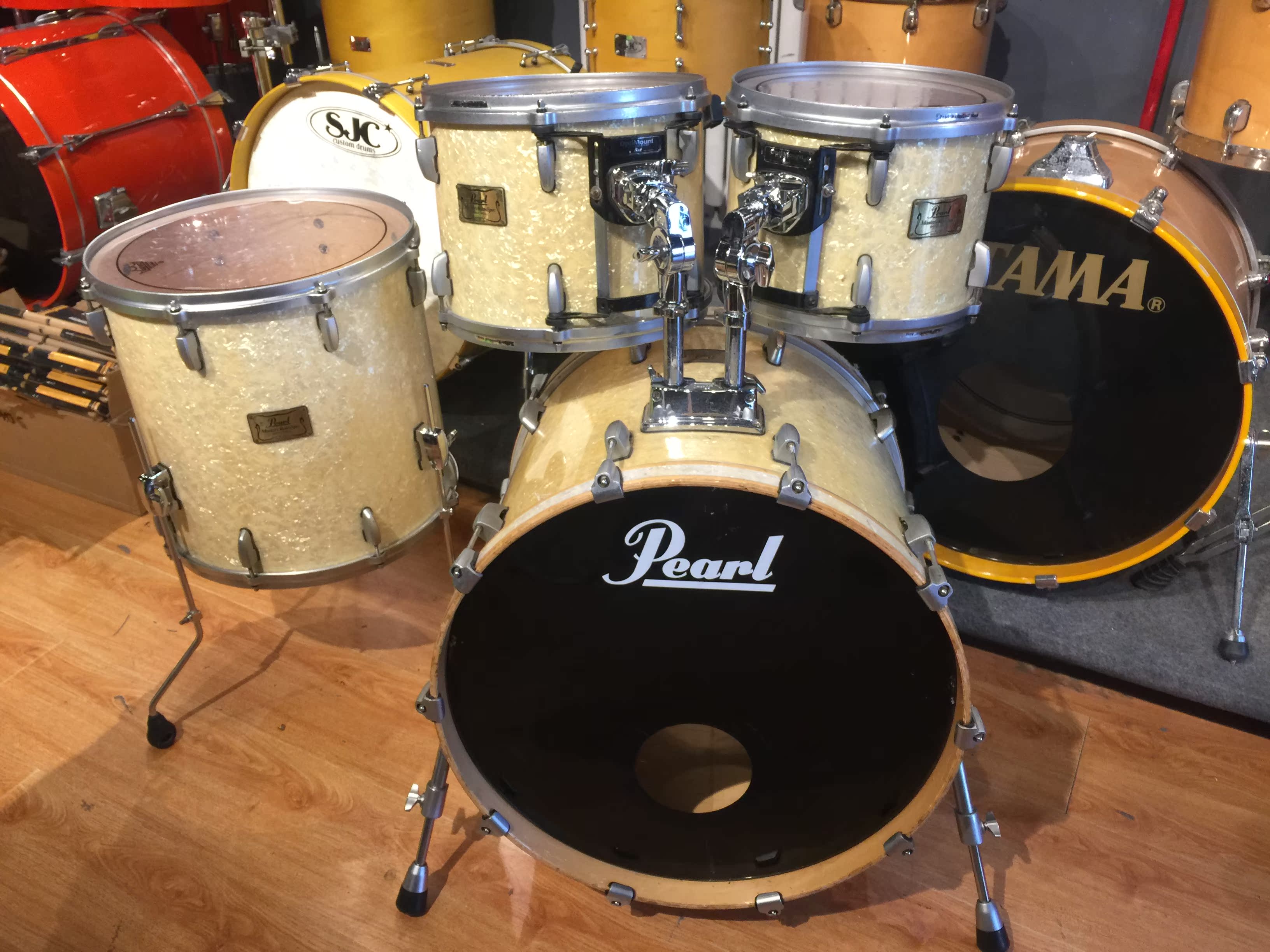 Used drum set boutique PEARL MASTERS RETROSPEC MAPLE SHELL