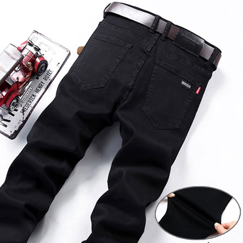 2026 New Black Jeans for Men, Spring Straight-Leg Loose Fit, Summer Thin Casual Large Size Long Pants for Men 2026 New Black Jeans for Men, Spring Straight-Leg Loose Fit, Summer Thin Casual Large Size Long Pants for Men