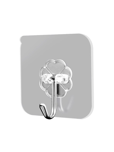 Крюк Сильная нагрузка на стены -Прозрачная кухня -без кухонных крючков бесплатно ударить и вставьте липкий крюк