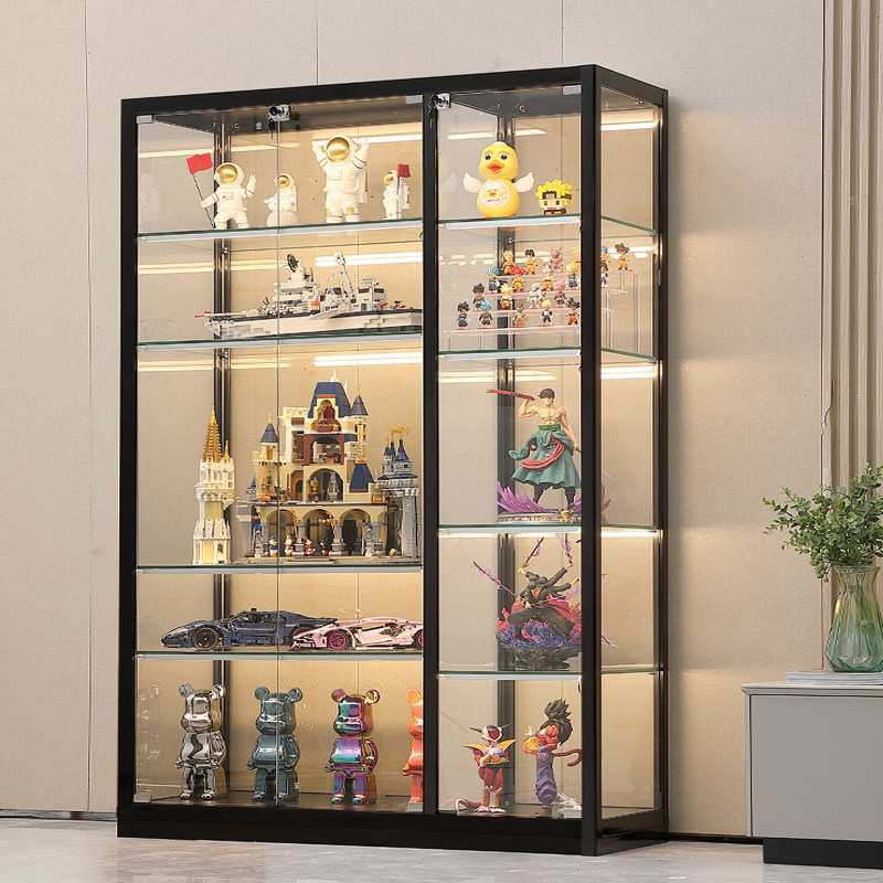 Витрина Lego, модель ручной работы, игрушечная витрина Gundam, модель автомобиля, шлем, слепая коробка, подарочный стеклянный шкаф