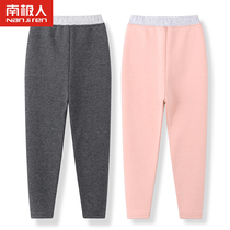 children's warm pants fleece girls leggings boys winter warm pants thick baby outerwear children pants