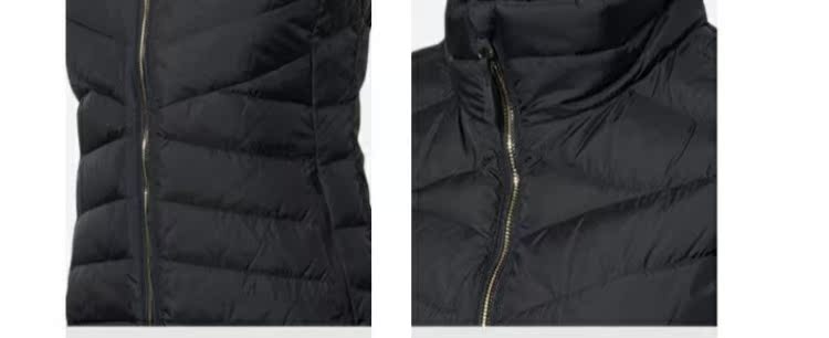 Li Ning xuống vest nữ tập áo ấm cổ áo đứng cổ đông 80% trắng xuống quần áo thể thao AMRN018 áo khoác thể thao nam