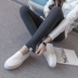 Bà bầu mang thai mùa xuân và mùa thu mỏng modal quần chín mùa xuân cotton mùa xuân Phụ nữ mang thai dạ dày nâng quần mùa hè