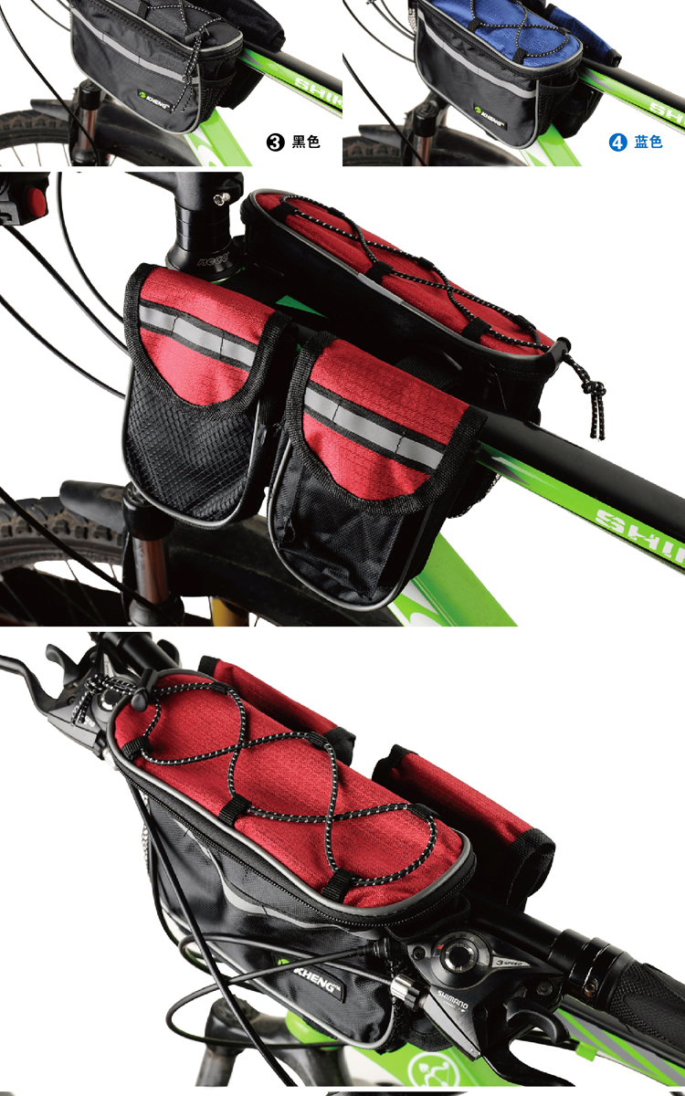 Sacoche pour vélo mixte KHENG - Ref 2216331 Image 15